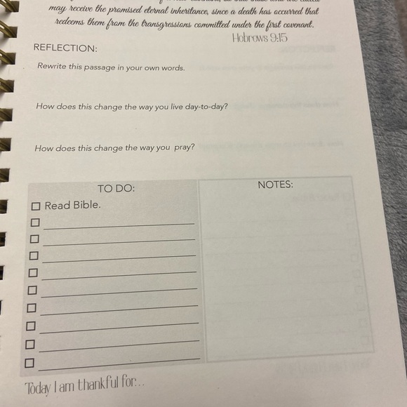 Daily Devotion Notebook - Picture 4 of 4